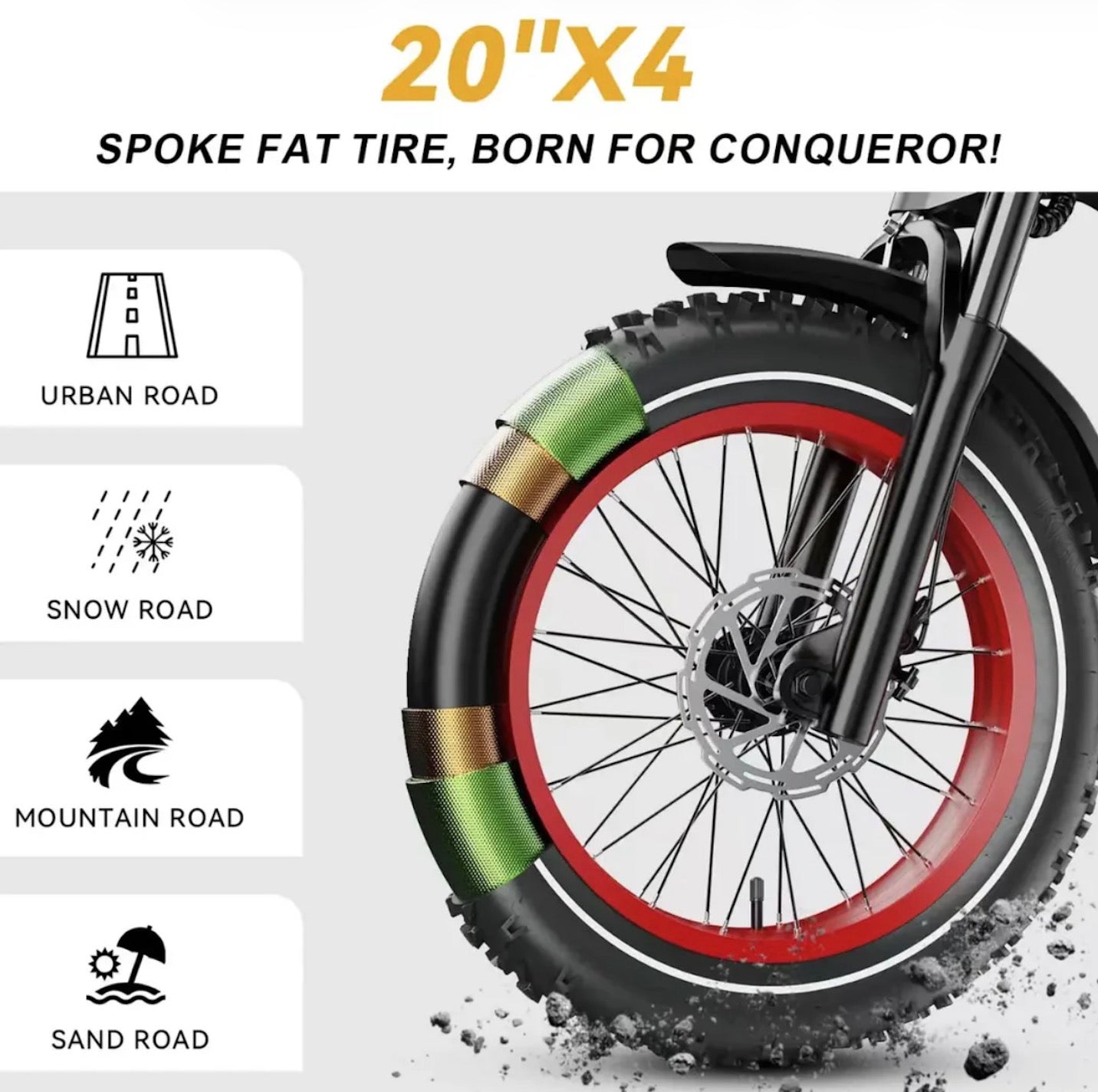 Foldable E-bike Up to 100Mile - 35mph - Low Stock