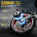 Foldable E-bike Up to 100Mile - 35mph - Low Stock