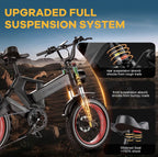 Foldable E-bike Up to 100Mile - 35mph - Low Stock
